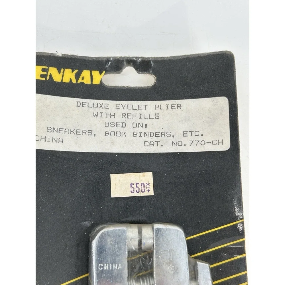 Enkay Deluxe Eyelet Punch Plier W/ Brass Refills